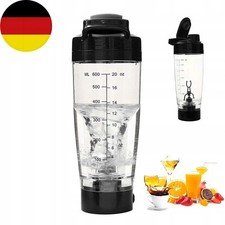 Elektrischer Protein Shaker Trinkflasche 600ml Eiweiß Shaker Fitness Standmixer