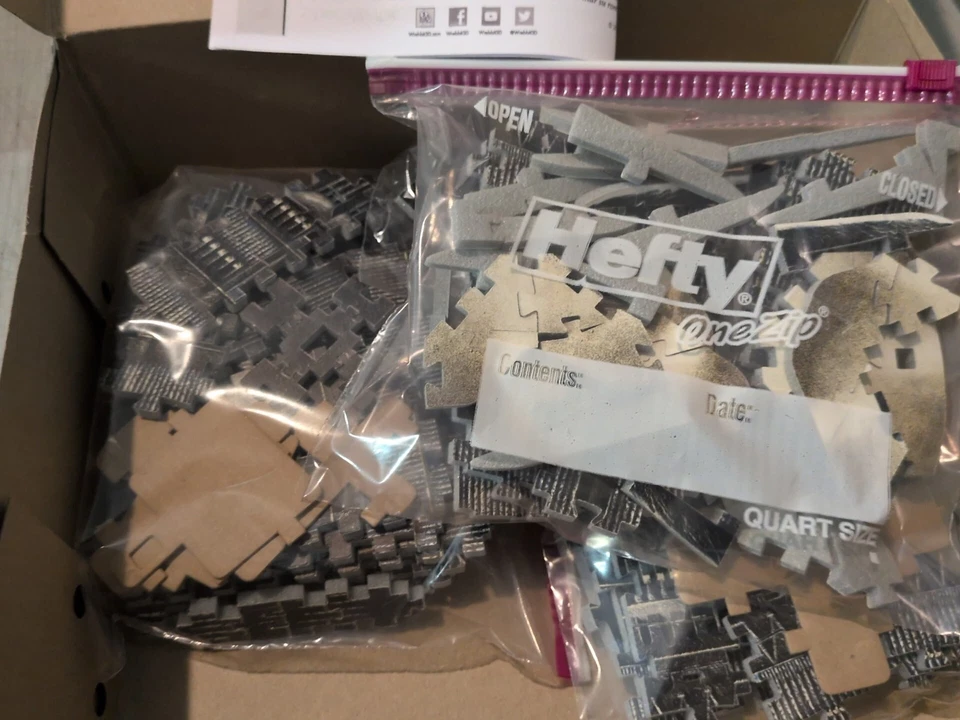 Señor de los Anillos LAS DOS TORRES TORRE ORTHANC Puzzle 3D 350 Piezas LOTR Foto 4 de 4