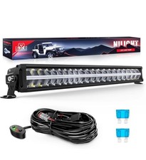 Nilight 30inch Led Light Bar Drl 120w 13000lm Anti-glare Flood Spot Offroad Led Nilight 30inch Led Light Bar Drl 120w 13000lm Anti-glare Flood Spot Offroad Led