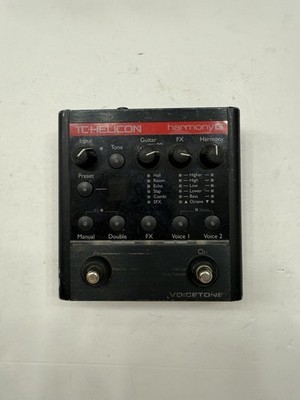 TC Helicon Voicetone Harmony G Vocal Effect Pedal + Power Supply