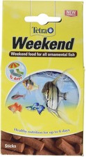 Tetra Fish Food Weekend Holiday Sticks x10 Aquarium Tropical Feed up to 6 Days