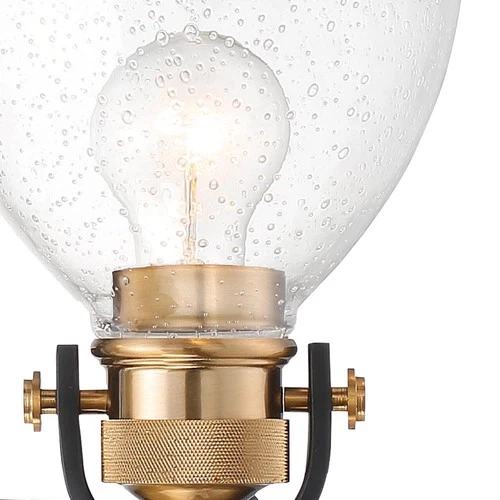 Minka Lavery 3363-416 Monico 3 Light, Bronze with Natural Brushed Brass - Picture 5 of 7