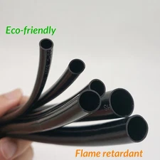 Automotive Flexible PVC Cable Sleeving Tubing Wiring Harness Black Wire Loom