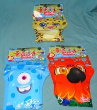 lot of 3 Zing Glove A Bubble  PARROT CHEETAH ONE EYE BLUE MONSTER Wave and Play