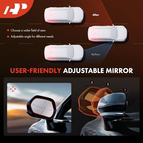 Espejo retrovisor eléctrico lateral pasajero - Compatible con Kia lado derecho pasajero - Imagen 6 de 7