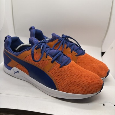 Orange PUMA MEN S Size 12 PULSE XT SPORT SULPHUR SNEAKERS Blue