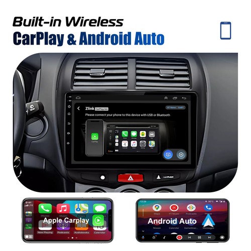 For Mitsubishi ASX 2010-2016 Android 13 Carplay Car Stereo WIFI 32G GPS NAVI+AHD - Picture 8 of 15