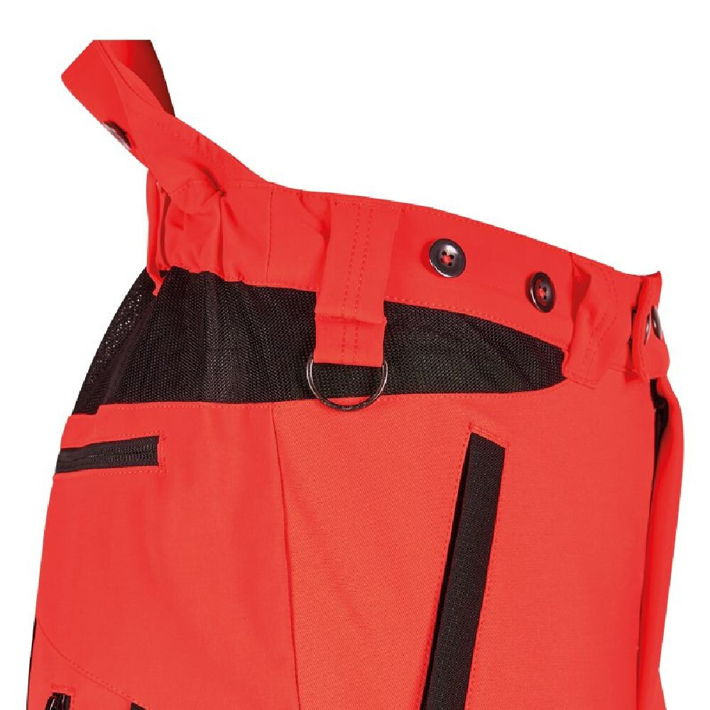 PSS Schnittschutzhose X-treme Breeze neonr Gr. 46-54 EN ISO 20471 Forst Bundhose