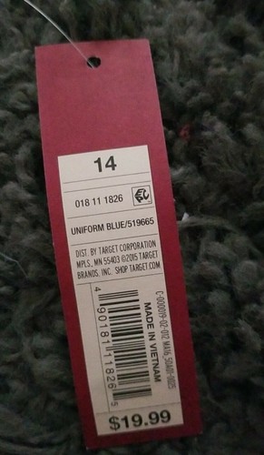 Women's SZ 14 Merona Aztec Stripe Chino Knit Shorts~NeW~Uniform Blue~ - Picture 2 of 10