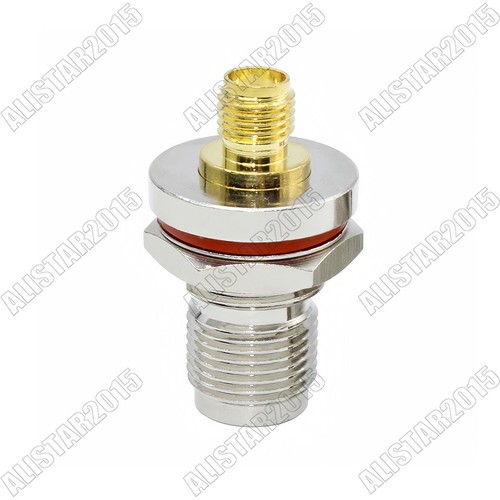 2x SMA Female to TNC Female Jack Bulkhead O-Ring RF Adapter Antenna Connector - Picture 7 of 7