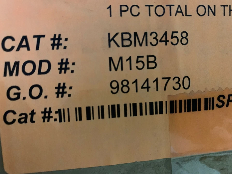 Baldor M34K45-116-B Brake Motor W/Stearns 48BK6101BP Brake - 1450 RPM 56C - New  - Image 3 of 4