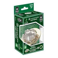 planet Hanayama Cast Metal Brain Teaser Puzzle Level 4 Mensarated Puzzles For Ki