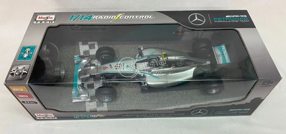 Macchina telecomandata Formula 1 Mercedes AMG Petronas RC scala 1:14 Maisto Tech - Immagine 2 di 4