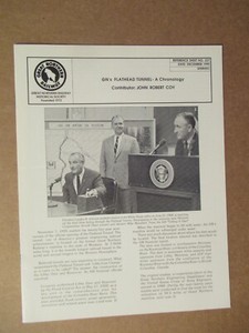 Great Northern Reference Sheet 237 Flathead Tunnel Chronology