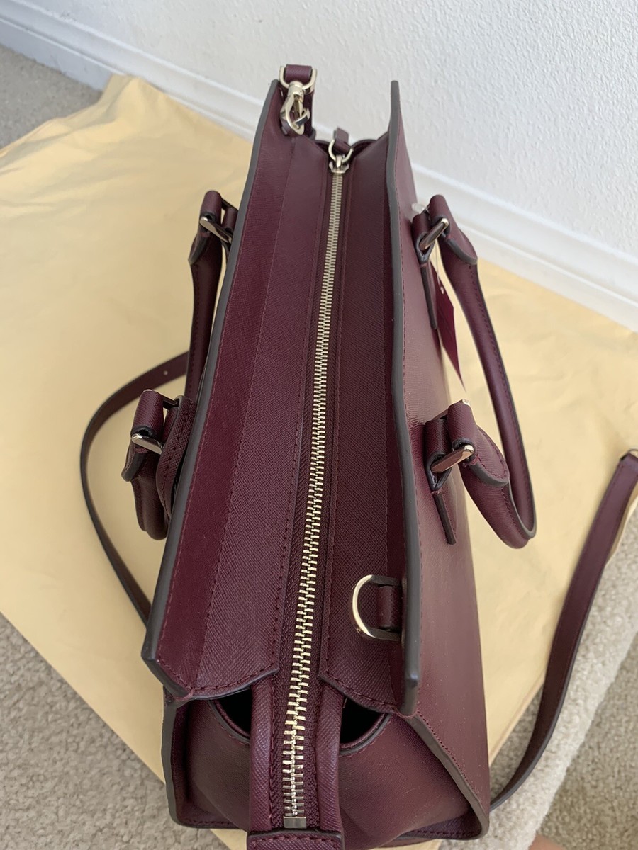 kate spade new york Cameron Large Satchel Bag - Cherrywood