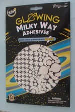 Great EXPLORATIONS GLOWING MILKY WAY ADHESIVES  230Pieces NIB Sealed