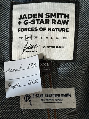 ジャケット・アウター D-STAQ RFTP WATER 3D JACKET G-STAR RAW X JADEN SMITH D-STAQ 3D WATERFALL DECONSTRUCT