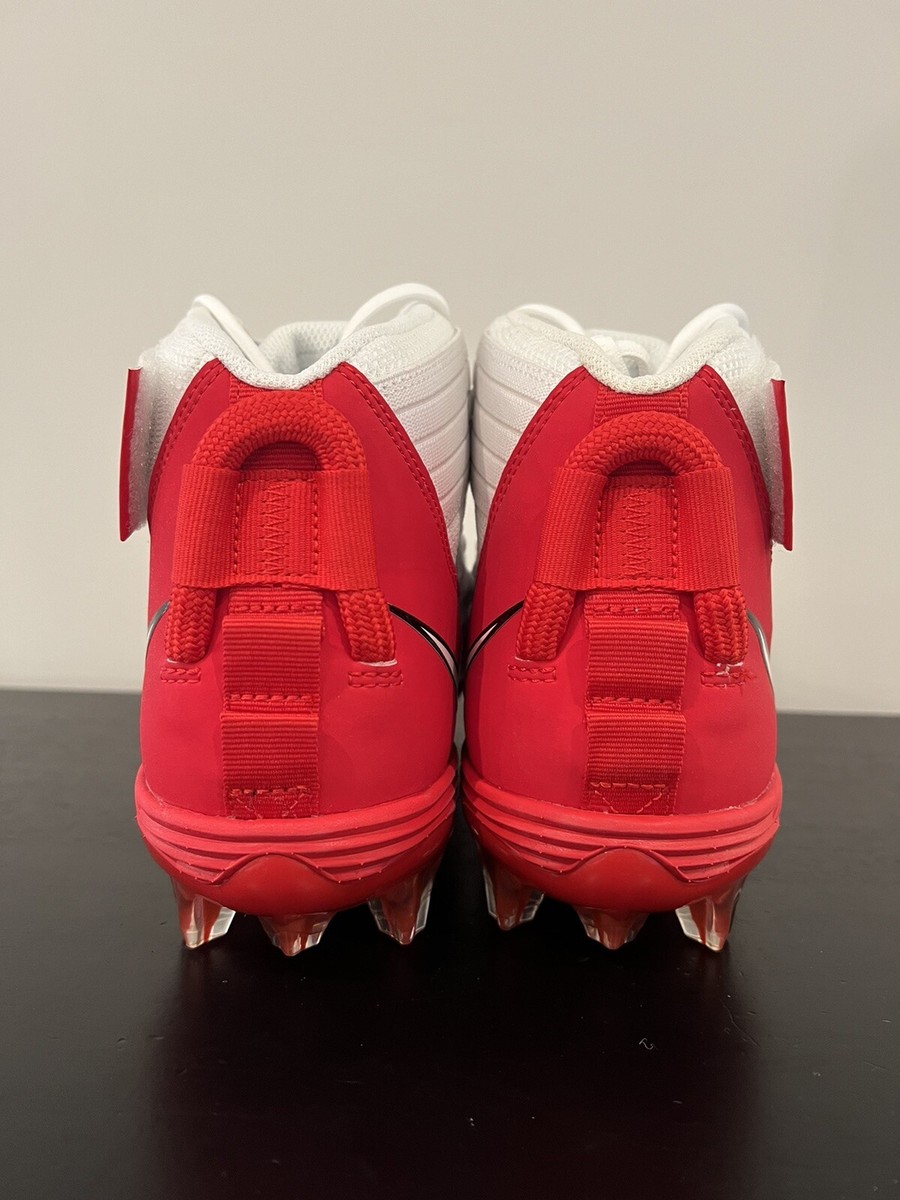 Size 16 Nike Force Savage Pro 2 Promo Football Cleats White  display picture 3