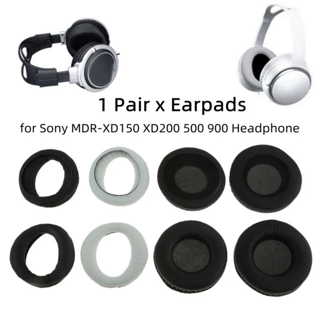 1 Pair Earphone Ear Pad Cushion Cover for Sony MDR-XD150 XD200 500 900 Headset