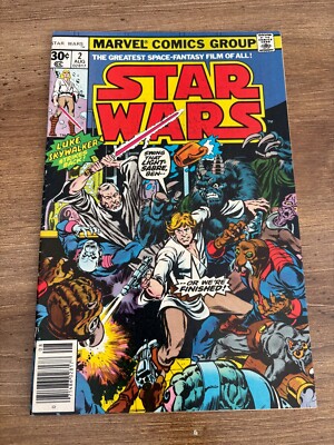 Star Wars # 2 VF Marvel Comic Book Luke Skywalker Darth Vader Han Solo 6 J310