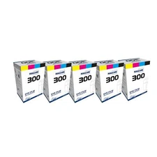 Bodno 5 x Magicard 300 Printer MC300YMCKO/2 Color Ribbon - YMCKO - 300 Prints