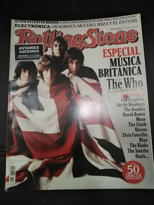 Rolling Stone Magazin Led Zeppelin The Beatles David Bowie The Clash Queen