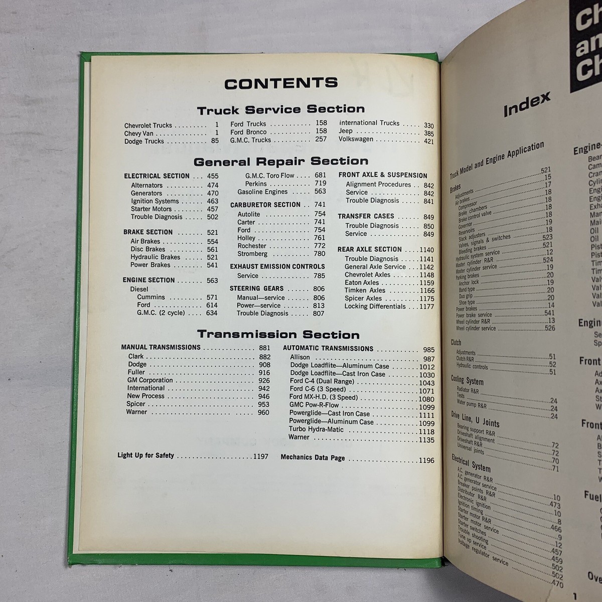 Chilton's Truck Repair Manual 1961-1971: Light Medium Duty