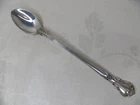 GORHAM CHANTILLY STERLING SILVER ICED TEA SPOON 7 1/2", NO MONOGRAMS
