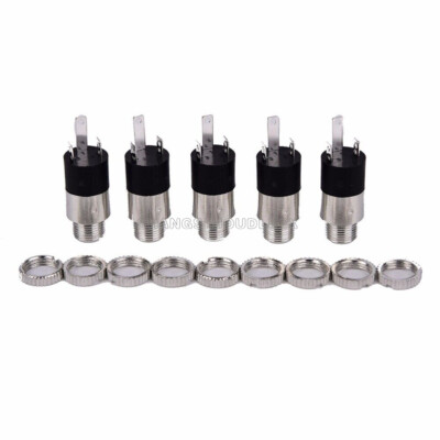 10Pcs PJ-392 3Pin 3.5mm Stereo Headphone Audio Jack Socket Plug