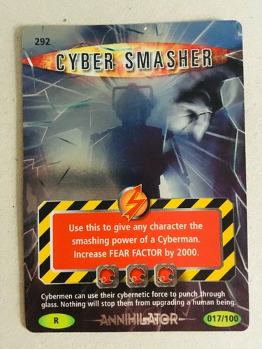 DOCTOR WHO BATTLES IN TIME TRADING CARDS Exterminator Annihilator Common & Rare - Picture 51 of 96