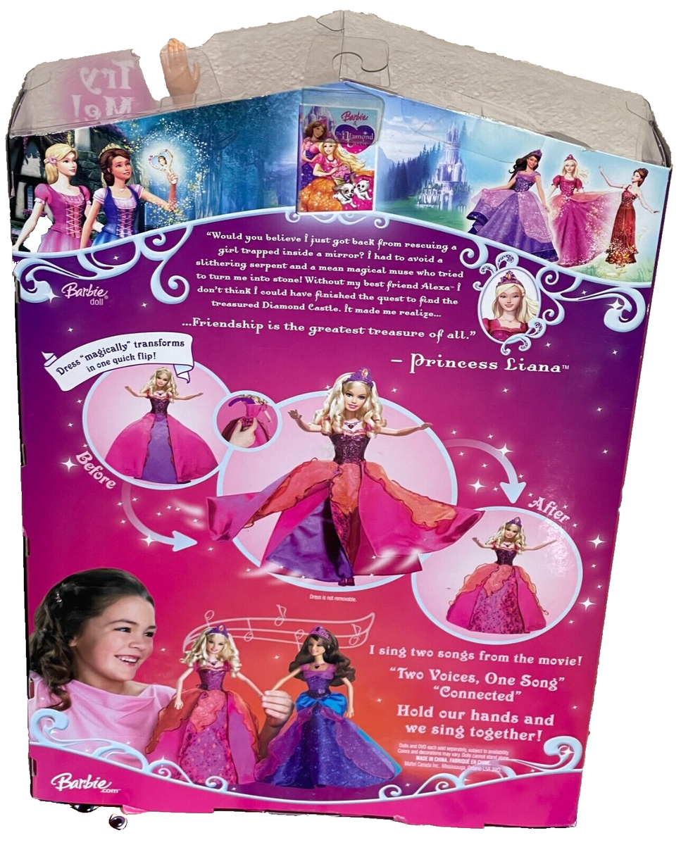 Barbie Doll Alexa Y Liana Barbie And The Diamond Castle Liana