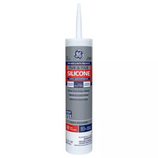 GE Sealants Tub  Tile Silicone 1  Sealant, 10.1 Fl. Oz.