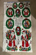 Concord’s Christmas Appliques Panel Retired