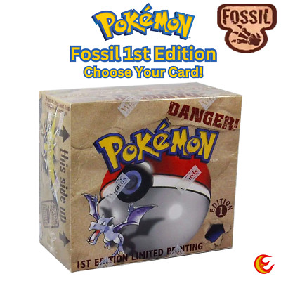 Pokémon Fossil 1st First Edition - Choose Your Card 1999 - LP/NM WoTC