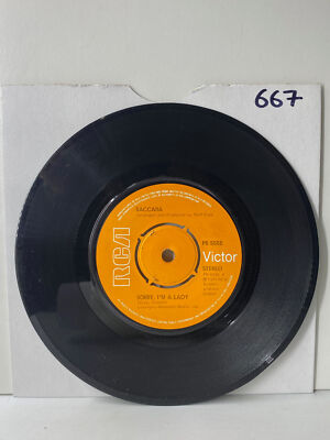 Sorry I'm A Lady / Love You Till I Die by Baccara - Single 7  Vinyl