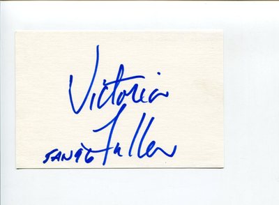 Victoria Fuller January 1996 Playboy Playmate Signed Autograph | eBay