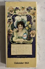 Lot de 6 boîtes d'allumettes vintage Coca Cola 1901