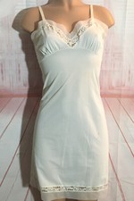 Vintage Ivory Full Slip Henson Kickernick Lace Trim 11 Jr