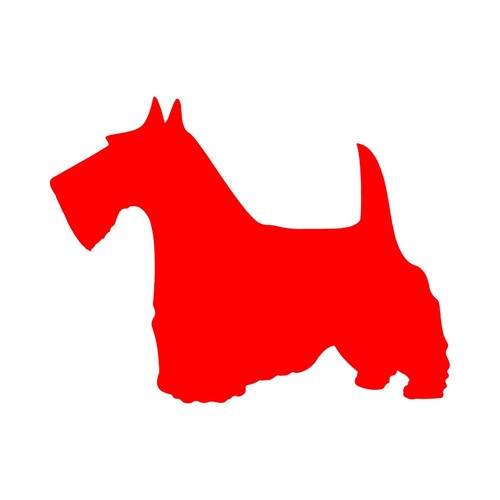 Scottish Terrier Vinyl Aufkleber Auto Fenster Laptop Hund Silhouette Aufkleber - Bild 5 von 11