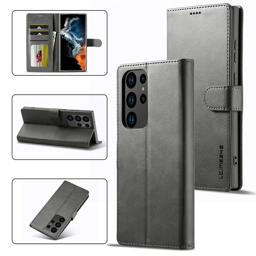 Echt Leder Für Samsung S24 S23 S22 Handy Tasche Flip Cover Schutz Hülle Wallet - 第 10/70 張圖片