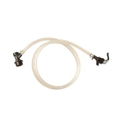 Picnic Tap - Beer Line Assembly 5 ft Cobra Ball Lock Corny Keg quick disconnect