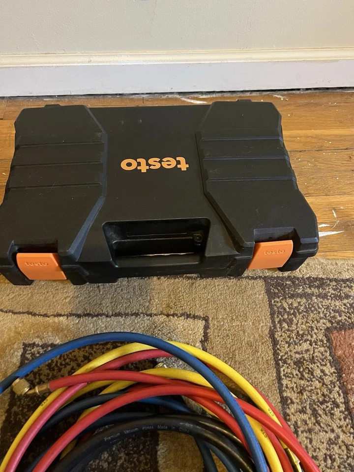 Colector digital Testo 550 HVAC + Paquete Testo 552 con mangueras y estuche rígido💥 Foto 4 de 4