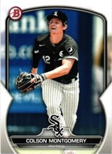 2023 BOWMAN PROSPECTS COLSON MONTGOMERY PAPER BASE BASEBALL CARD #BP-48