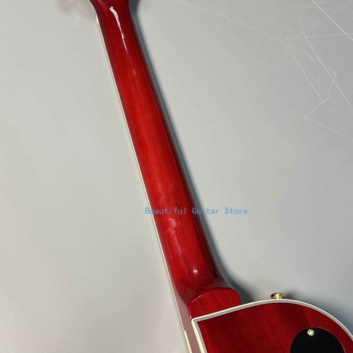 IN STOCK Beautiful 6-String Electric Guitar Gold Hardware Black Fingerboard - Picture 7 of 7