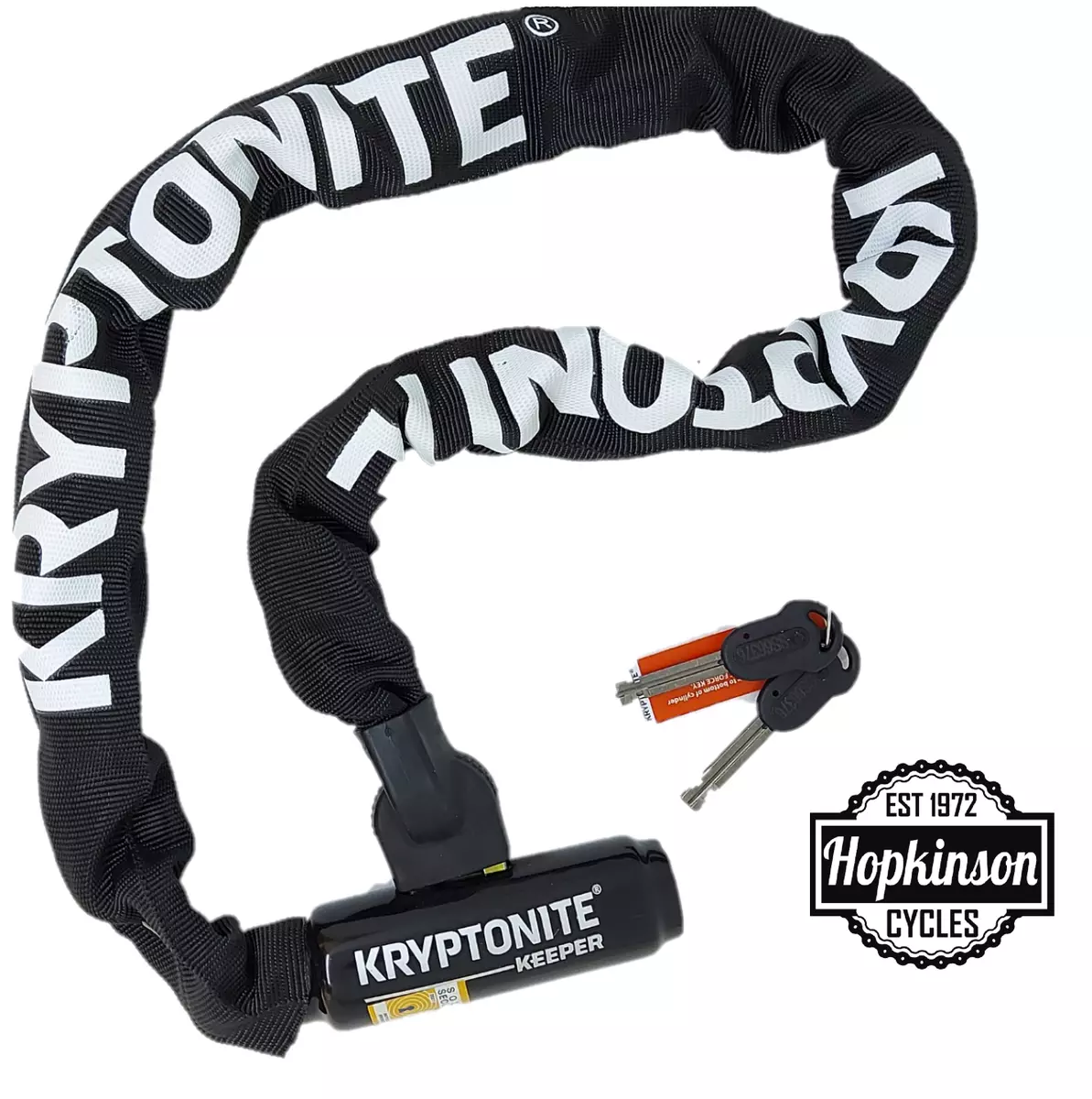 Kryptonite keeper integrated chain bicycle lock sales