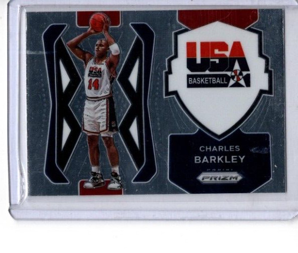 2021 Charles Barkley Panini Prizm USA Basketball #9 Suns, Auburn
