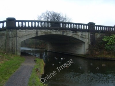 Foto 6x4 Brücke 121, Lancaster Kanal Bolton Town End verlässt Hest Bank.  c2010