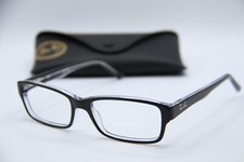 NEW RAY-BAN RB 5169 2034 BLACK CLEAR AUTHENTIC FRAMES EYEGLASSES 54-16