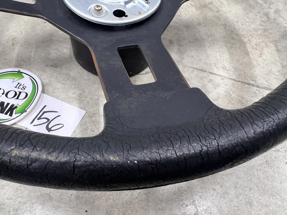 Volante de fábrica Mazda RX7 RX-7 1979-1985 79-85 y botón de bocina Foto 2 de 4