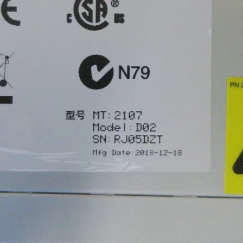 IBM System Storage DS8000 2107-D02 24x 2.5" SAS Bay Dual FC Controller Dual PSU - Image 4 of 4